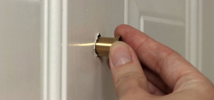 peephole door repair in Seminole